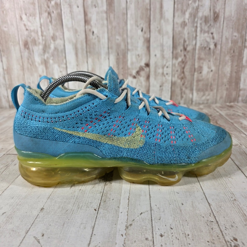Nike Air VaporMax 2023 Flyknit Baltic Blue Citron Tint DV1678-400 Mens 9
